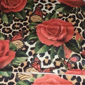 2 Floral and Animal Print PILLOW COVERS